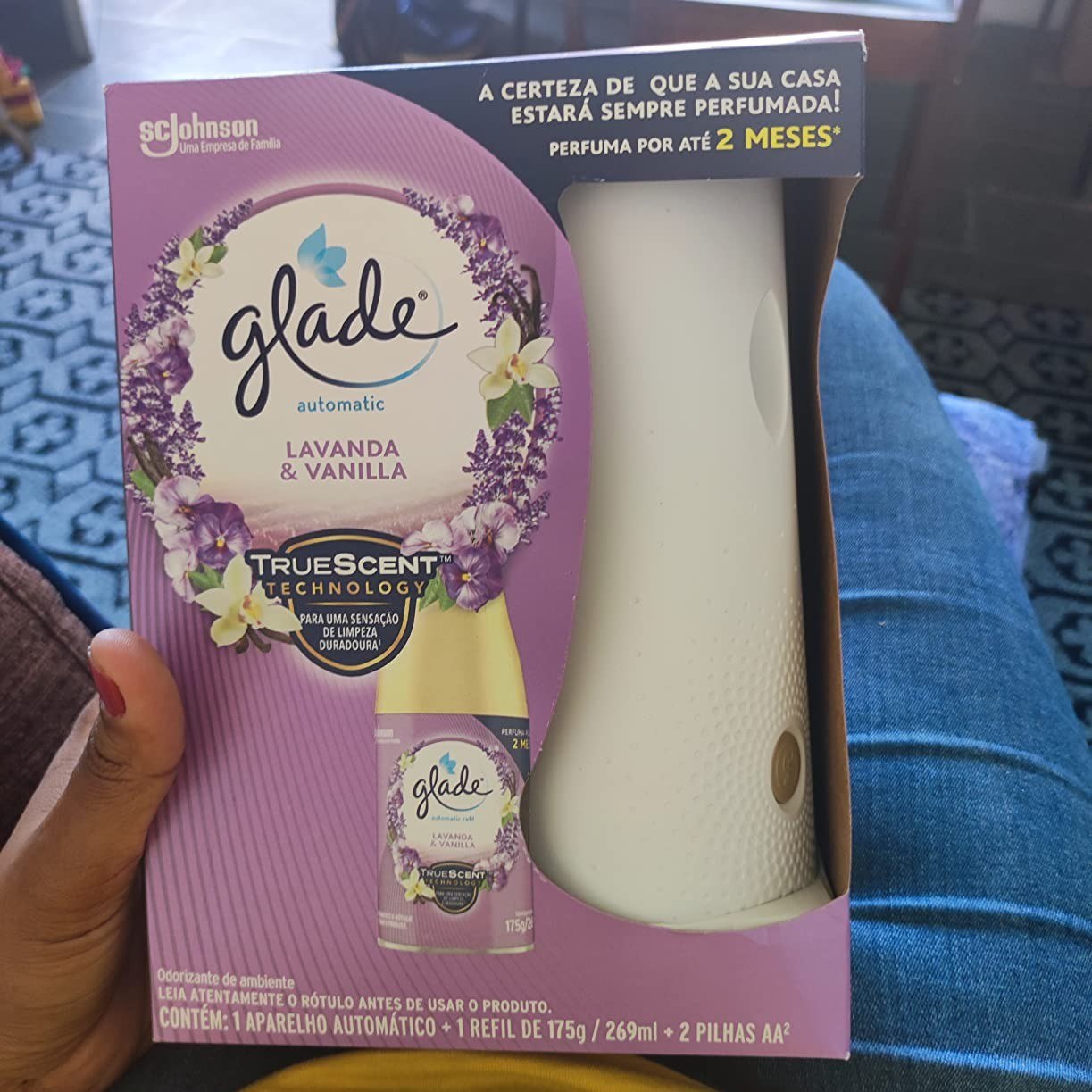 Glade Aromatizador de Ambiente Automático Aparelho + Refil Lavanda & Baunilha 269ml na Amazon