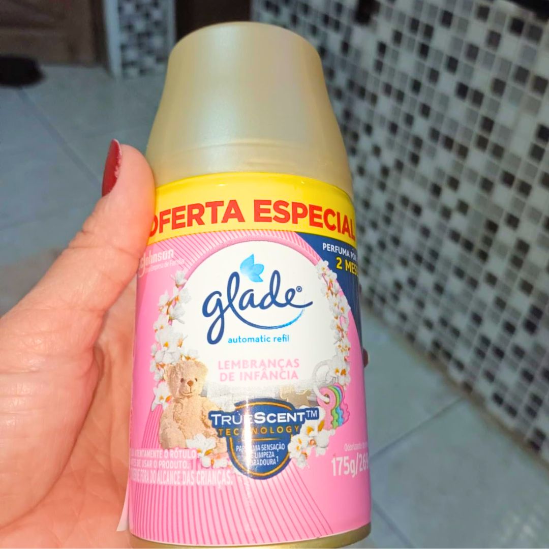 Glade Aromatizador de Ambiente Automático, Glade Refil, Odorizador de Ambiente, Lembranças de Infância, 269ml na Amazon