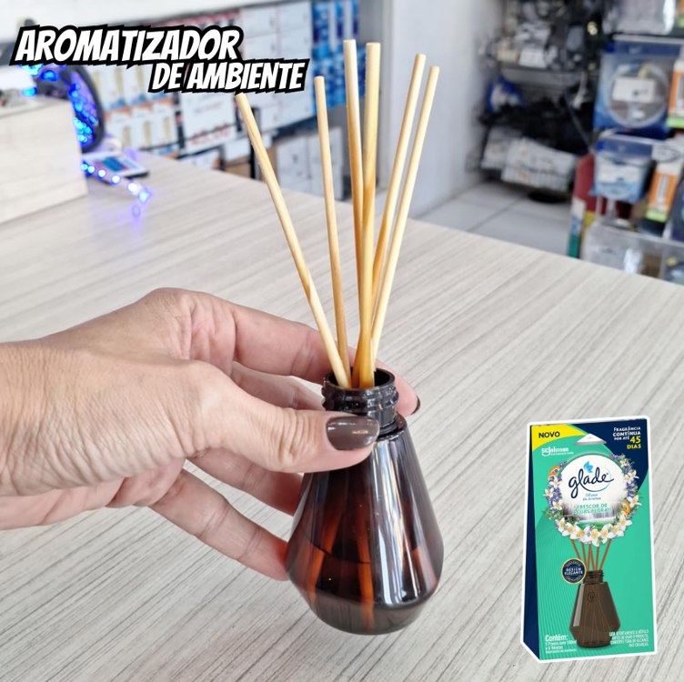 Glade Aromatizador de Ambiente Difusor Frescor de Águas Florais 100ml na Amazon