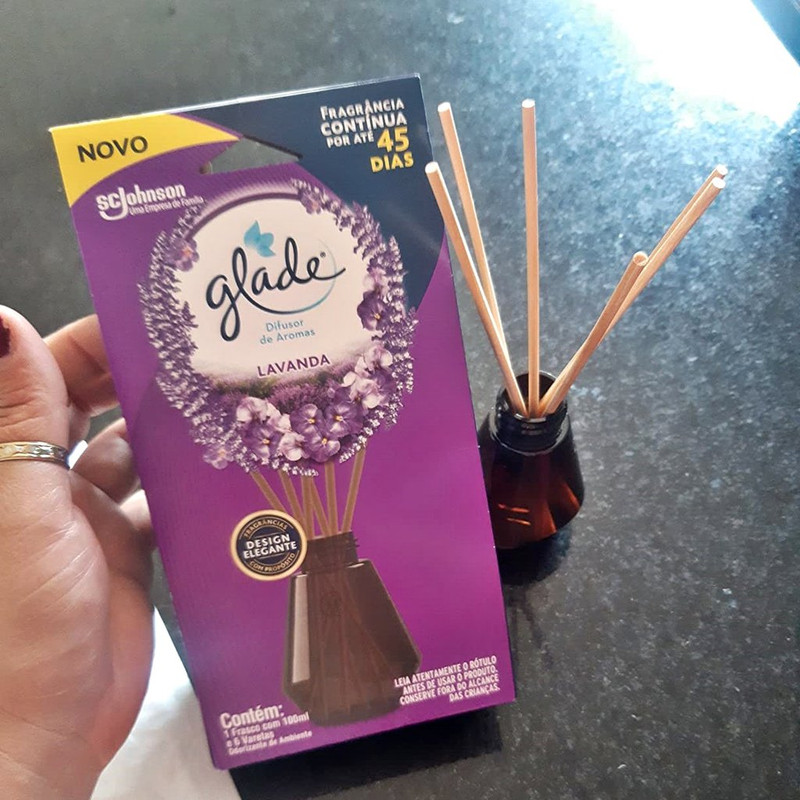 Glade Aromatizador de Ambiente Difusor Lavanda 100ml na Amazon