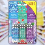 Glade Desodorizador Toque de Frescor Refil Edição Limitada 12ml 3unid na Amazon