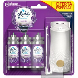 Glade Odorizador de Ambiente Toque de Frescor com 1 Aparelho e 3 Refis Glade na Amazon