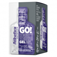 Go Energy Gel (10 Sachês) - Sabor Guaraná E Açai, Atlhetica Nutrition, Roxo na Amazon
