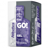 Go Energy Gel (10 Sachês) - Sabor Guaraná E Açai, Atlhetica Nutrition, Roxo na Amazon