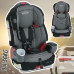 Graco Cadeira de Carro Infantil Nautilus 65, Sistema Simply Safe Adjust, LATCH, Grupo 1,2,3(9 a 36kg), Preto na Amazon