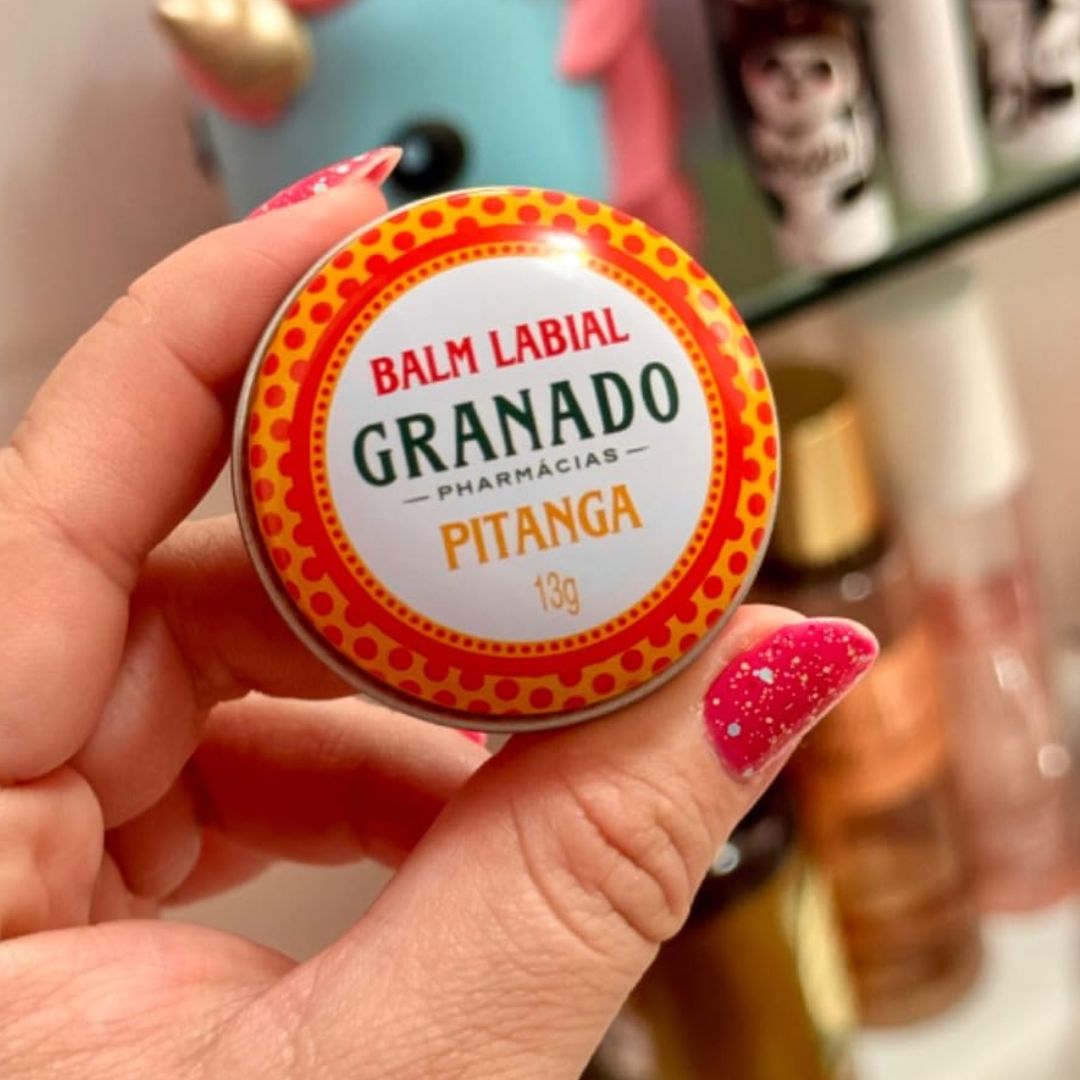 Granado Balm Labial, Pitanga, 13g na Amazon