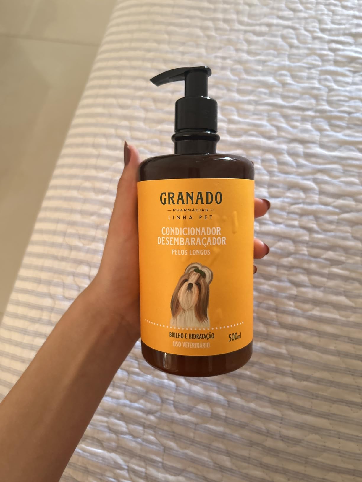 Granado Condicionador Pet Brilho Intenso, Pelos Escuros, 500ml na Amazon