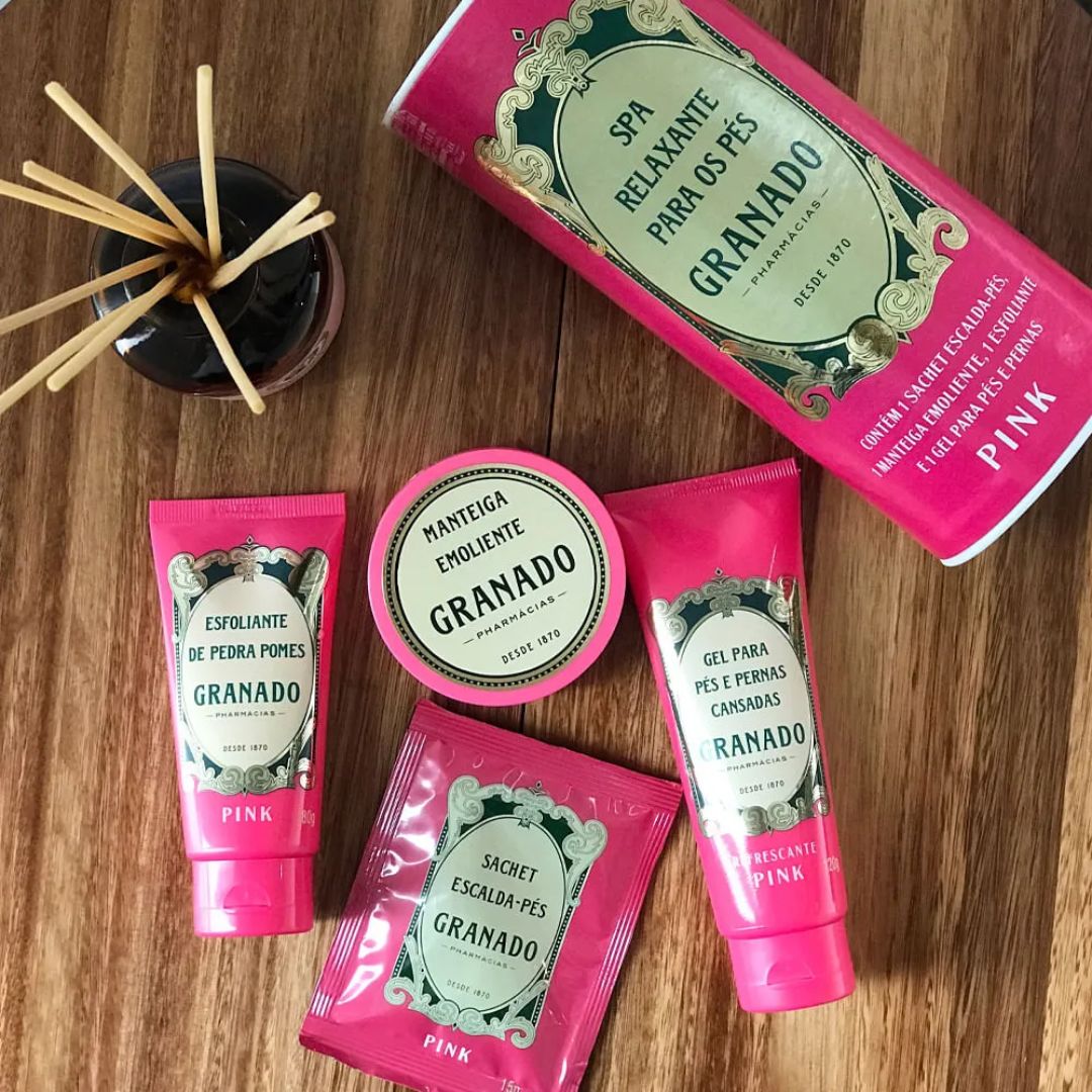 Granado Kit Pink Spa Relaxante Para os Pés na Amazon