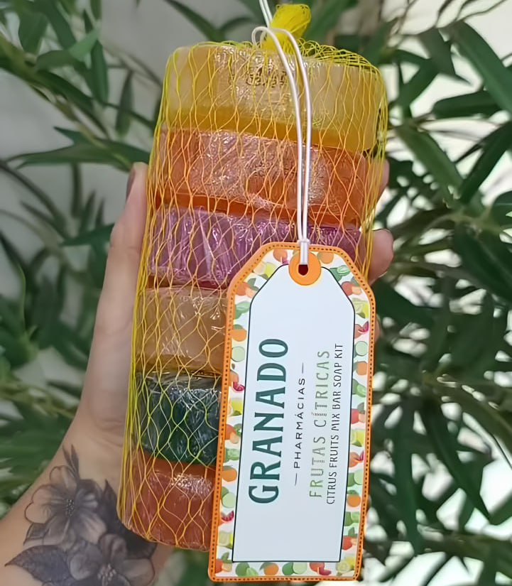 Granado Kit Sabonetes Barra Frutas Cítricas 6X90G na Amazon