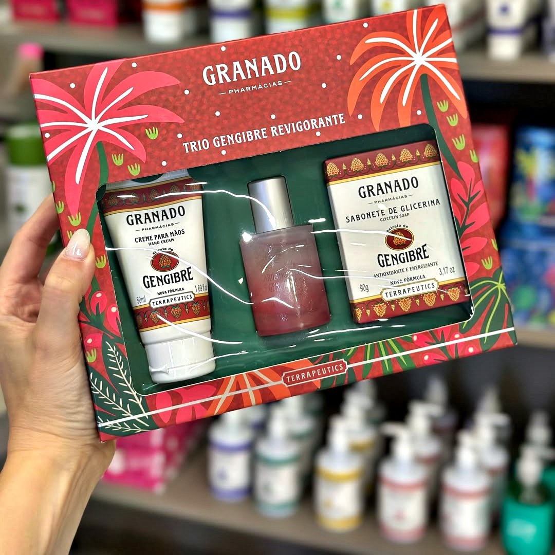 Granado Kit, Terrapeutics, Trio Gengibre Revigorante na Amazon