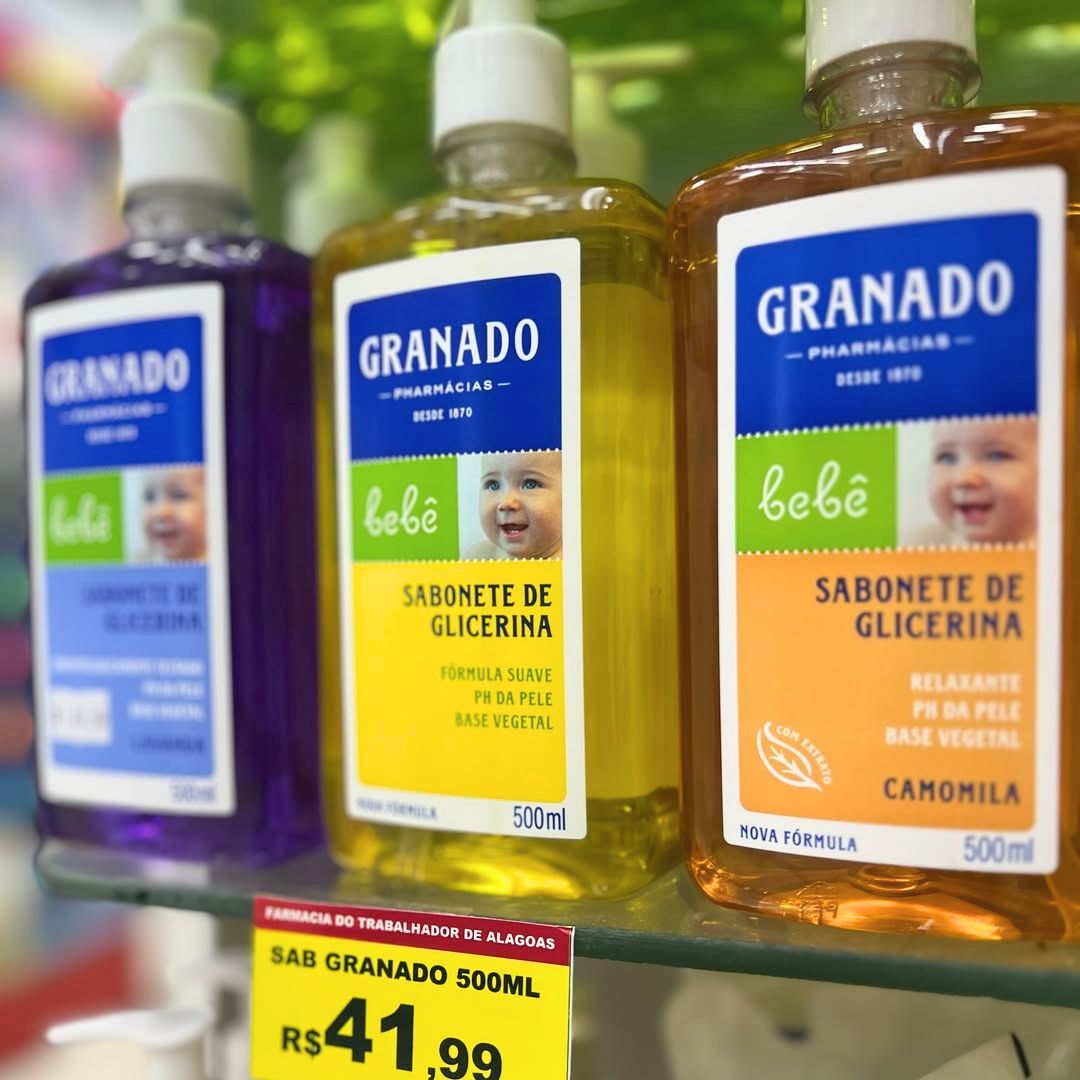 Granado – Sabonete Líquido Bebê 500ml na Amazon