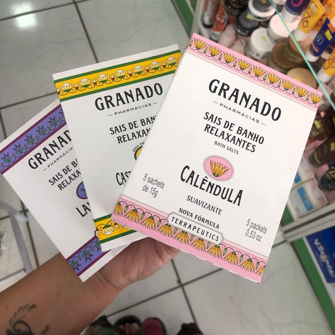 Granado – Sais Banho Calendula 5X15g na Amazon