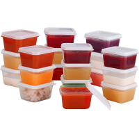 Greenco Mini Recipientes De Armazenamento De Alimentos Esistente A Vazamentos, 65 G Cada 20 Unidades na Amazon