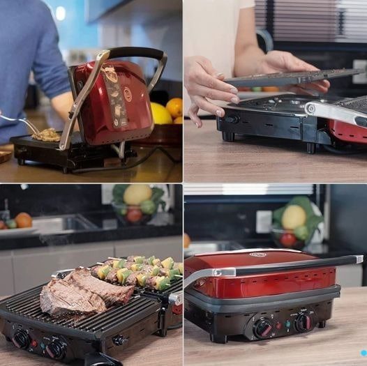 Grill 180º 1600W, 220V, MasterChef GR1001V/02, Vermelho na Amazon
