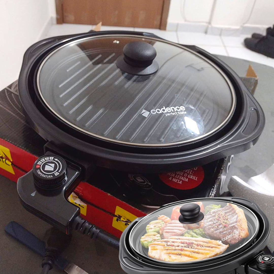 Grill Perfect Taste, Cadence Grl300-220, Preto Cadence Preto 220v na Amazon