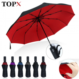 Guarda-Chuva Duplo Automático Dobrável - TOPX na Aliexpress