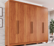 Guarda-roupa Casal 6 Portas 2 Gavetas França – Cinamomo na Amazon