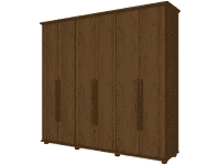 Guarda-roupa Casal 6 Portas 6 Gavetas – Henn Wilfred na Magazine Luiza