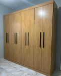 Guarda-roupa Casal 8 Portas 4 Gavetas – Araplac Porto na Magazine Luiza