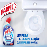 Harpic Cloro Forte – Desinfetante Sanitário Líquido Desodorizador, 200ml, Azul na Amazon