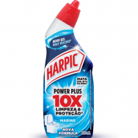 Harpic Desinfetante Sanitário Líquido Power Plus Desodorizador 200Ml Preto na Amazon