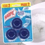 Harpic Limpador e Aromatizador Sanitário para Caixa Acoplada Marine 3 unidades na Amazon