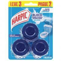 Harpic Limpador E Aromatizador Sanitário Para Caixa Acoplada Marine 3 Unidades na Amazon