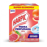 Harpic Limpador E Aromatizador Sanitário Pedra Perfumada Aroma Plus Citrus 1 Unidade na Amazon