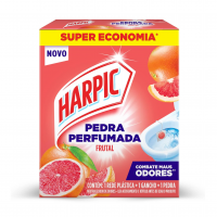 Harpic Limpador E Aromatizador Sanitário Pedra Perfumada Aroma Plus Citrus 1 Unidade na Amazon