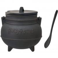 Harry Potter Caneca De Sopa De Caldeirão Com Colher, Padrão, Preta na Amazon