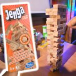 Hasbro Gaming Jenga Clássico Jogos de equilíbrio e estratégia com 54 peças, para adultos e crianças a partir de 6 anos na Amazon