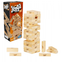 Hasbro Gaming Jenga Clássico Jogos De Equilíbrio E Estratégia Com 54 Peças na Amazon