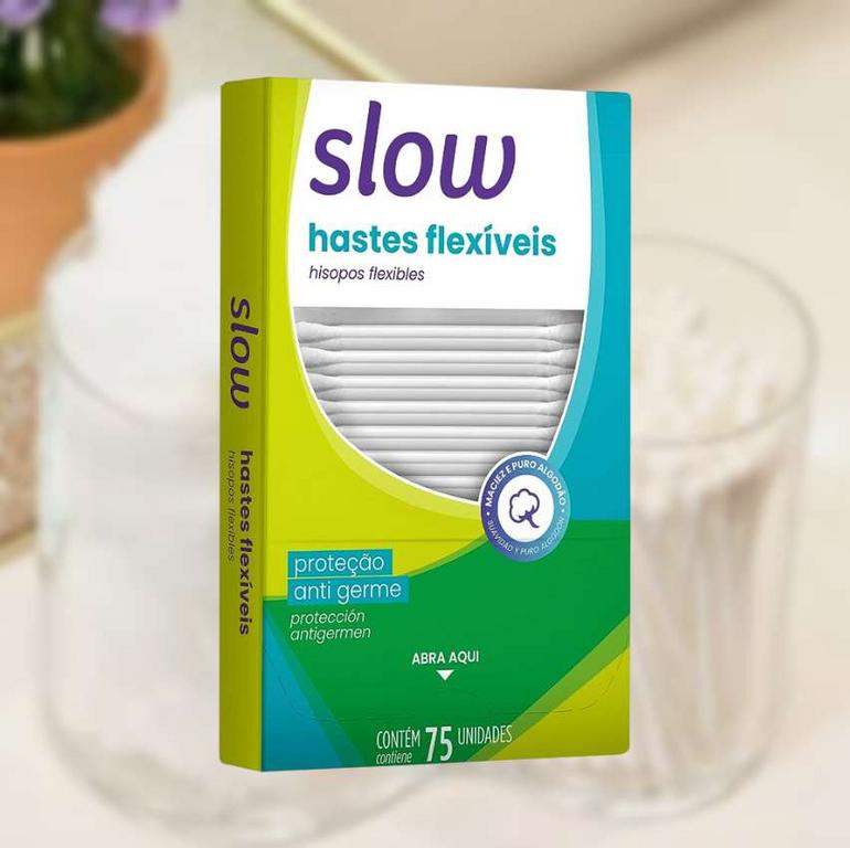 Hastes Flexíveis – 150 Unidades, Lanossi Beauty & Care, Branco na Amazon