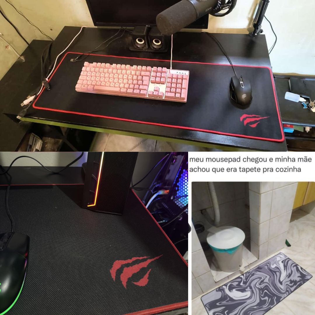 Havit HV-MP830 – Mouse Pad para jogos profissionais, 30×90 cm na Amazon