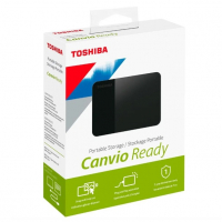 HD Externo Toshiba Canvio Ready, 4TB, USB 3.0, Preto - HDTP340XK3CA na KaBuM!