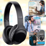 Headphone Bluetooth BASS 300 i2GO com Microfone Integrado, Controle Multimídia, Até 10h de bateria, Entrada Cartão Micro-SD, Entrada cabo auxiliar P2 (Incluso), Dobrável, Conexão Multiponto na Amazon