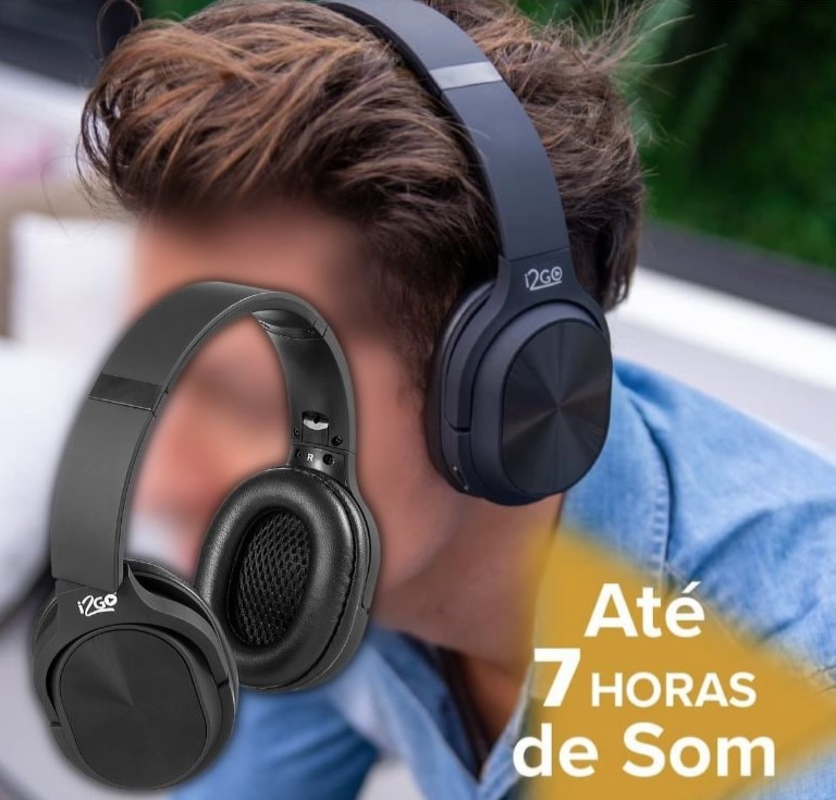 Headphone Bluetooth Comfort Go i2GO Com Microfone e Controle Multimídia – i2GO PRO na Amazon