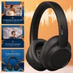 Headphone Bluetooth, PHILIPS, TAH6509BK/00, Com Cancelamento de Ruído Ativo ANC, Até 70 horas de bateria, Preto na Amazon