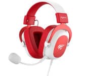 Headphone Fone de Ouvido Havit HV-H2002d Red, Gamer, com Microfone, Falante 53mm, Plug 3, 5mm: compatível com XBOX ONE e PS4, HAVIT, HV-H2002d Cor Vermelho e Branco na Amazon