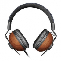 Headphone Trust Urban Retro Denim Wood, Estereo, P2, Jeans E Madeira - T22637 na KaBuM!
