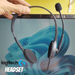 Headset com fio Logitech H111 com Microfone com Redução de Ruído e Conexão 3,5mm na Amazon