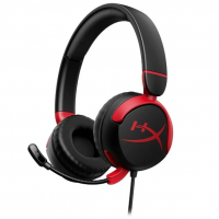 Headset Gamer Kids HyperX Cloud Mini, Driver 30mm, USB-C, Preto - 7G8F4AA na KaBuM!