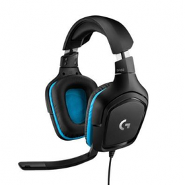 Headset Gamer Logitech G432 7.1 Som Surround Drivers 50mm 981-000769 na KaBuM!