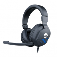 Headset Gamer Ninja Naga, 3.5mm + USB, PC, Rainbow, Drivers 40mm, Black na Terabyte Shop