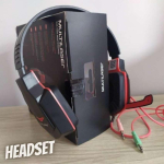 Headset Gamer P2 Preto/Vermelho Multilaser – PH073 na Amazon