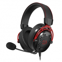Headset Gamer Redragon Diomedes, USB+3.5mm, 7.1 Surround, Drivers De 53mm, Black, H388 na Terabyte Shop