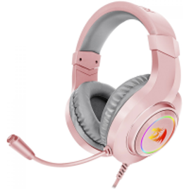 Headset Gamer Redragon Hylas Lunar 3.5mm + USB Múltiplas Plataformas RGB - H260 na Terabyte Shop