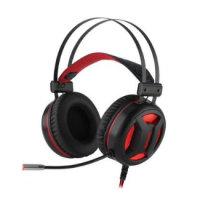 Headset Gamer Redragon Minos, 7.1 Virtual, Driver 50mm, USB, Preto E Vermelho na KaBuM!
