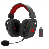Headset Gamer Redragon Zeus Pro Preto Sem Fio 7.1 H510-PRO na Amazon