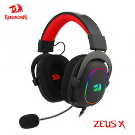 Headset Gamer Redragon Zeus X Chroma Mk.II RGB Surround 7.1 USB Drivers 53mm - H510-RGB na Aliexpress